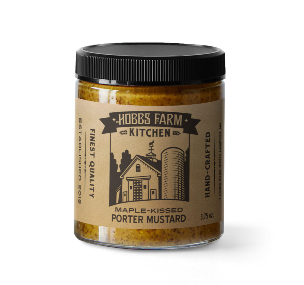 Hobbs Farm Mustard Jar