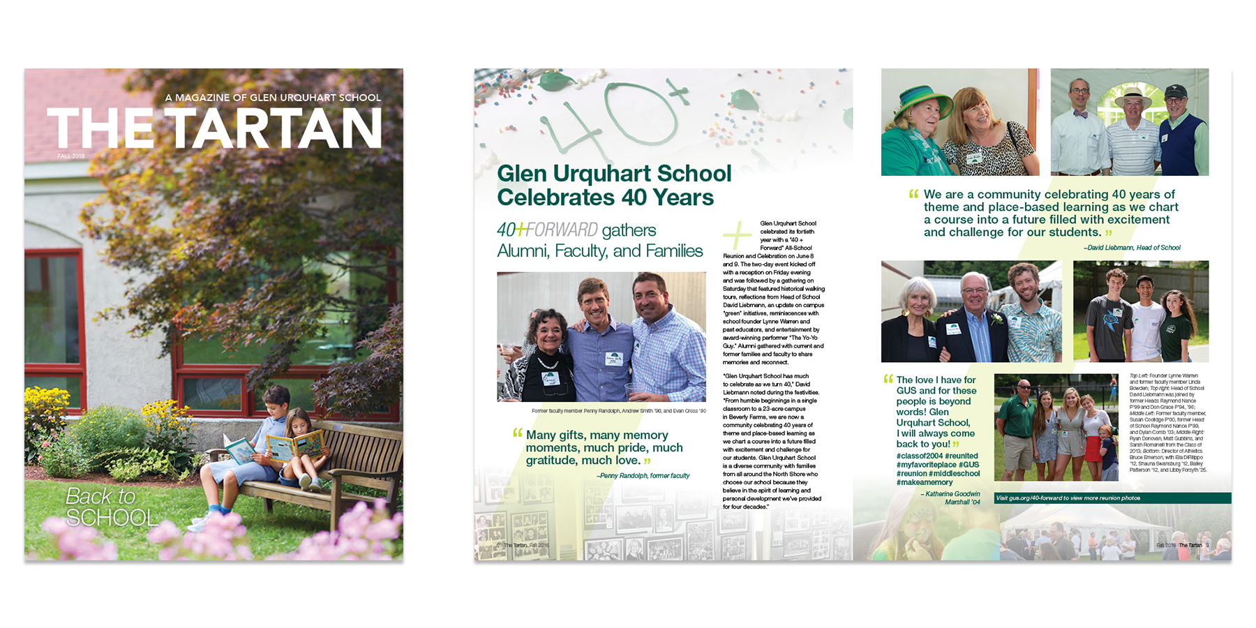 Glen Urquhart School "The Tartan" Magazine