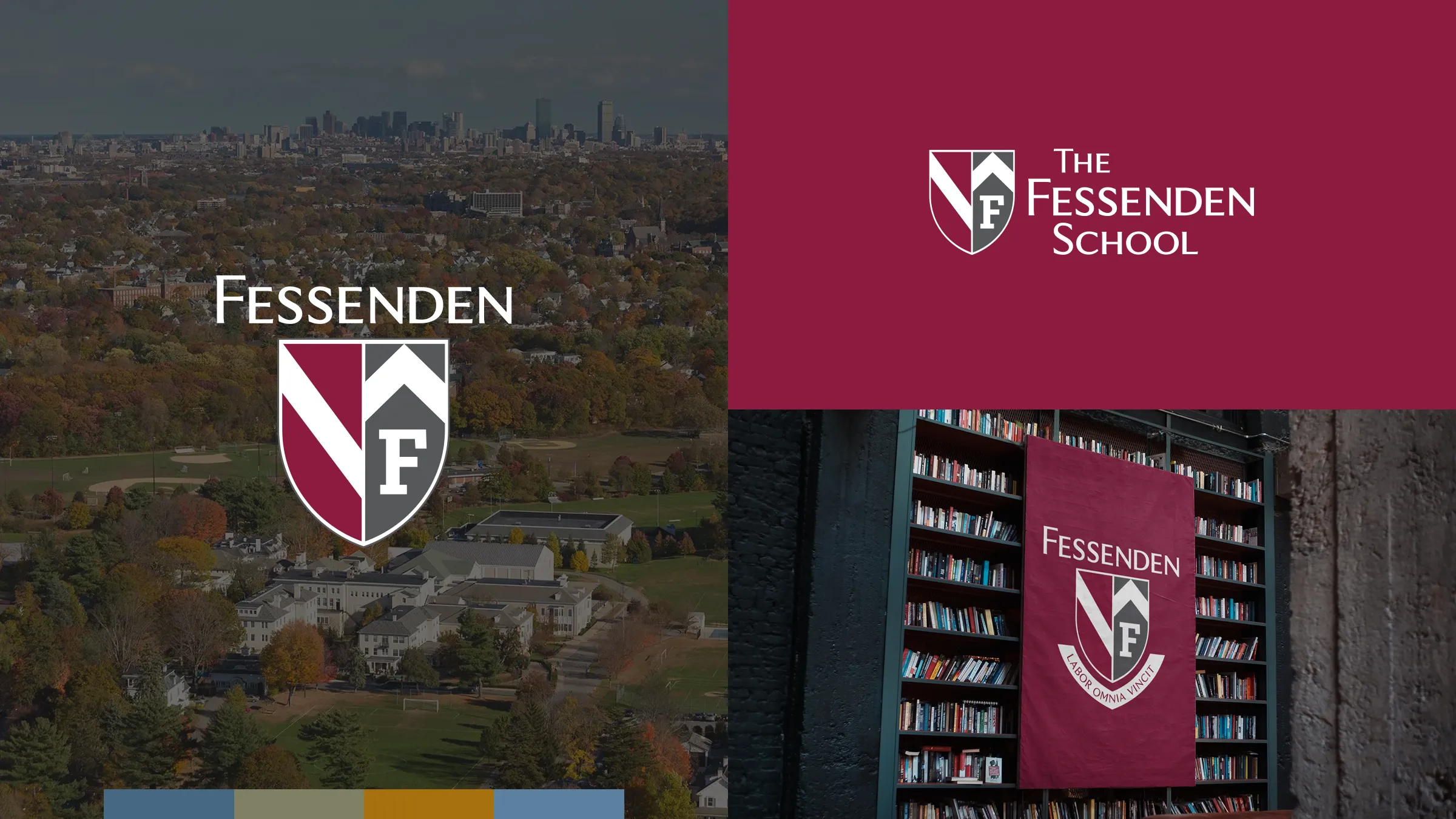 Branding & identity for The Fessenden School
